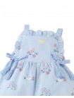 Baby Harvey All- Over Print Bubble Playsuit with Ribbon Ties