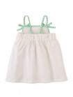Baby Aviana Embroidered Dress with Straps and Bows