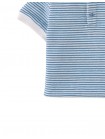 Baby Kirk Striped Textured Terry Polo Shirt