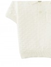 Baby Jerome Triangle Polo Shirt with Ribbed Cuffs