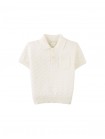 Baby Jerome Triangle Polo Shirt with Ribbed Cuffs