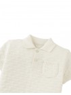 Baby Jerome Triangle Polo Shirt with Ribbed Cuffs
