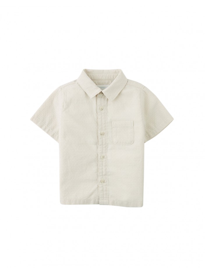 Baby Andrew Shirt with Bartack Placket Details