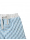 Baby Dreyfus Striped Textured Terry Drawstring Shorts