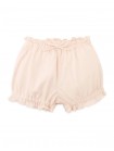 Baby Lyra Bloomers with Ruffles on Hem and Bow Applique
