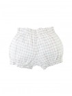 Baby Maria Checkered Bloomers with Bow Accent