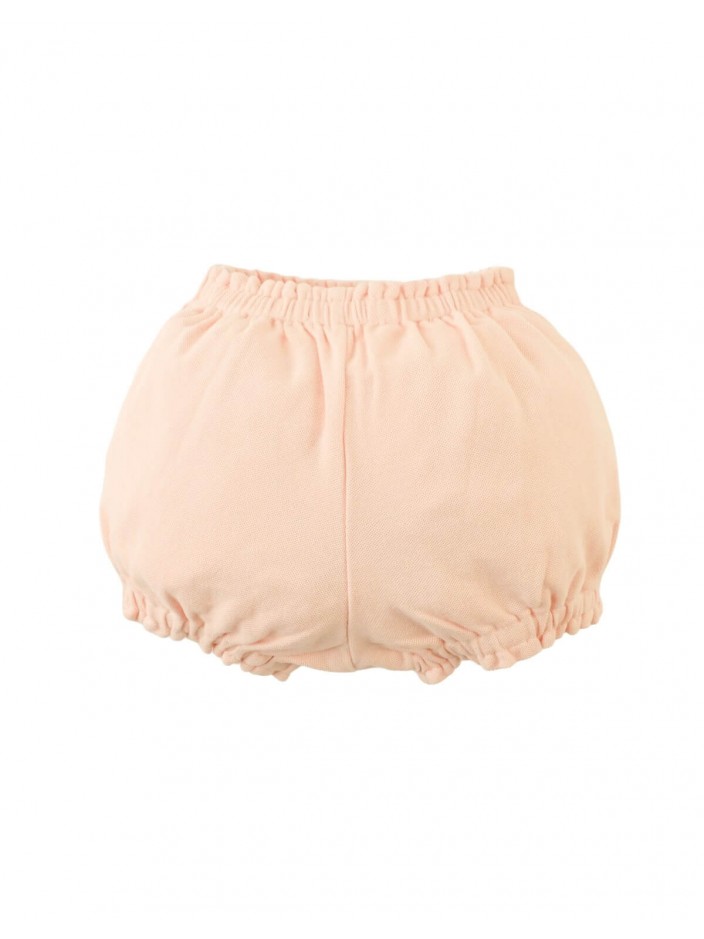 Baby Agnes Knitted Jersey Bloomers with Side Buttons