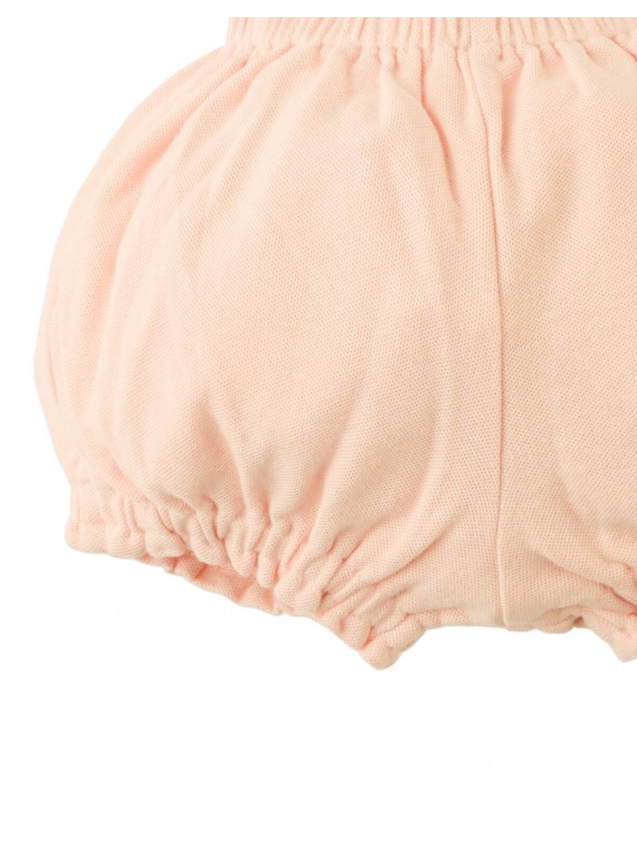 Baby Agnes Knitted Jersey Bloomers with Side Buttons