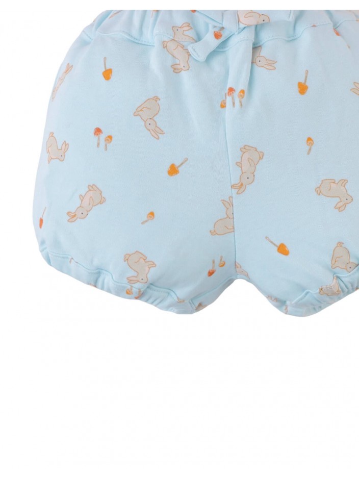 Baby Alba Knitted Bloomers with Floral Print