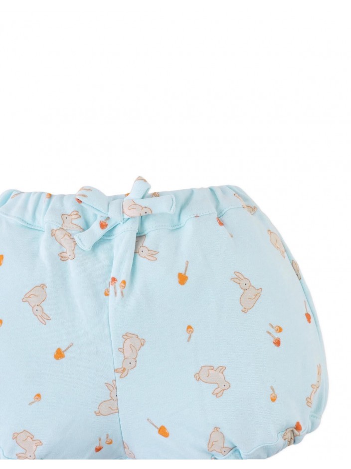 Baby Alba Knitted Bloomers with Floral Print