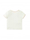 Baby Sylvie Floral Pointelle Ribbed Tee with Picot Edge Trim
