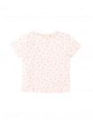 Baby Sylvie Bird Pointelle Ribbed Tee with Picot Trim