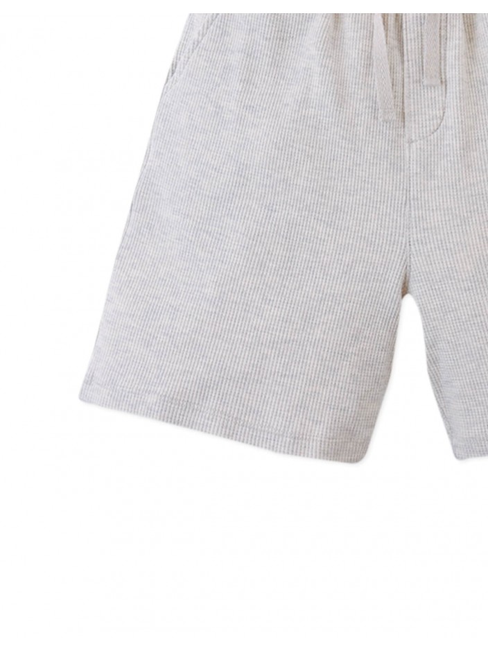 Denzel Waffle Knit Drawstring Shorts