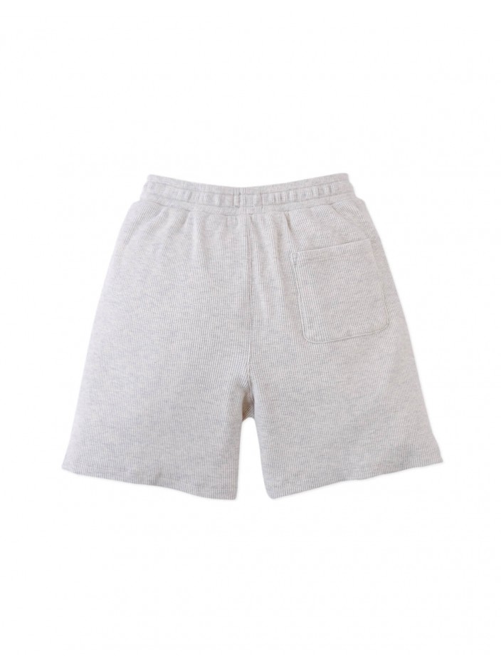 Denzel Waffle Knit Drawstring Shorts