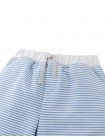 Dreyfus Striped Textured Terry Drawstring Shorts