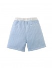 Dreyfus Striped Textured Terry Drawstring Shorts