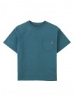 Adriel Pocket Tee with Embroidered Yacht Detail