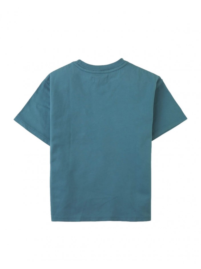 Adriel Pocket Tee with Embroidered Yacht Detail