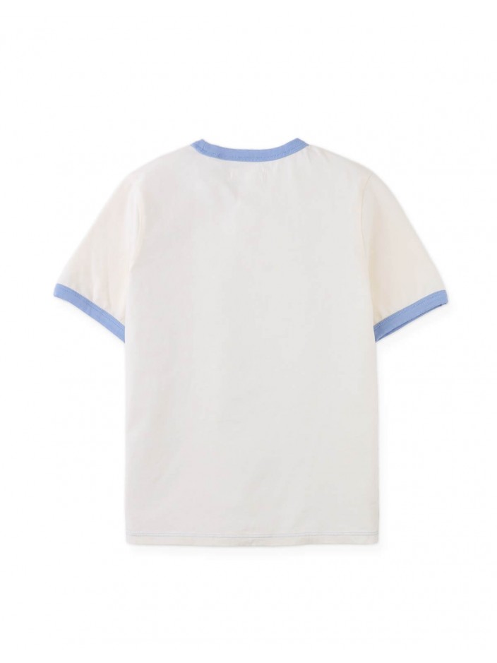 Mathias Ringer Tee with Retro Yacht Graphic