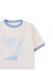 Mathias Ringer Tee with Retro Yacht Graphic