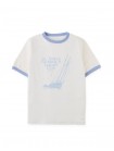 Mathias Ringer Tee with Retro Yacht Graphic