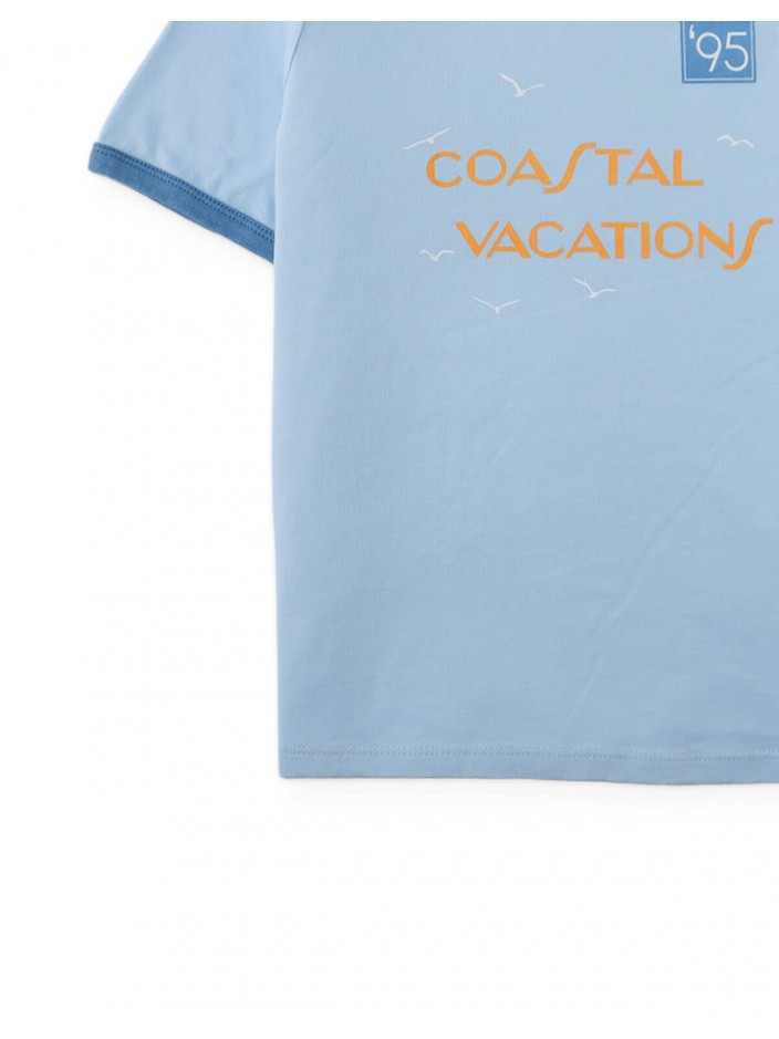 Mathias Ringer Tee with Coastal Vacations Graphic