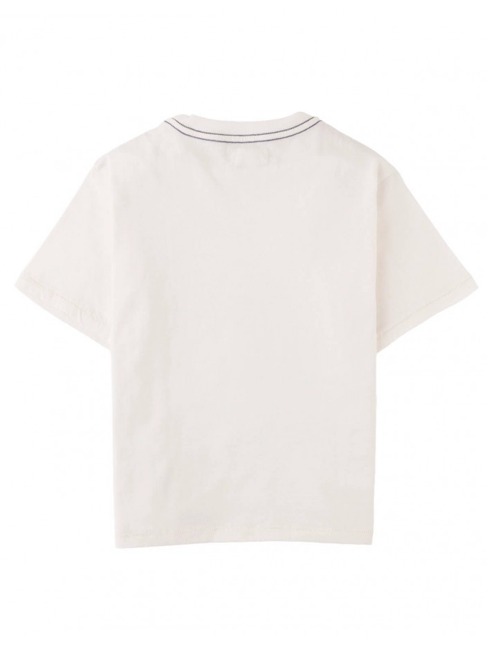 Tiago Graphic Tee with St. Tropez Print
