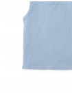Rafael Henley Tank with Ribbed Texture