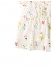 Jennie Cotton Top with Ruffled Details & Puff Sleeves