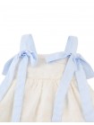 Leilani Embroidered Top with Bow Tie Straps
