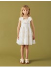 Addison Dress with Corsage & Tiered Skirt