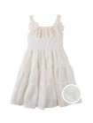 Addison Dress with Corsage & Tiered Skirt