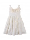 Addison Dress with Corsage & Tiered Skirt
