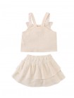 Adele Skort Set with Lace Butterfly Applique