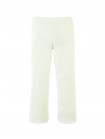 Polina Bootcut Leggings In Off-White With Pockets