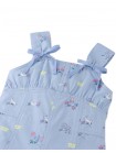 Harvey Empire-Cut Playsuit with Decorative Bow Ties