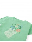 Vera Graphic Tee With "Seeds of Joy" Print