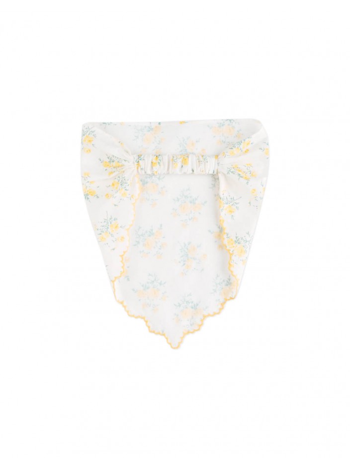 Avalon Turban With Scallop Embroidery