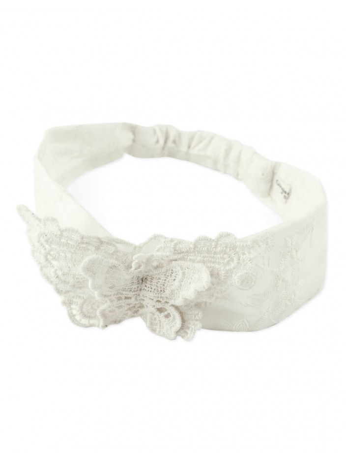 Baby Gwen Turban With Butterfly Patch