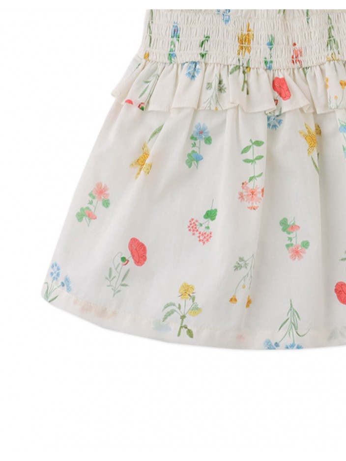 Baby Jennie Smocked Cotton Top