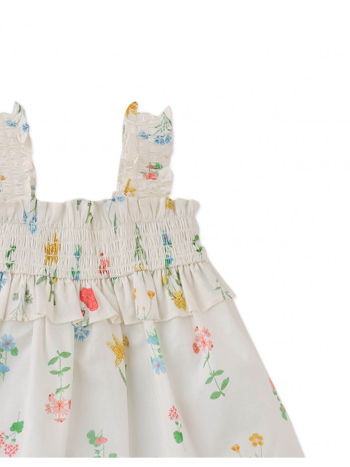 Baby Jennie Smocked Cotton Top