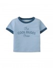 Baby Mathias Ringer Tee with Cool Dudes Graphic