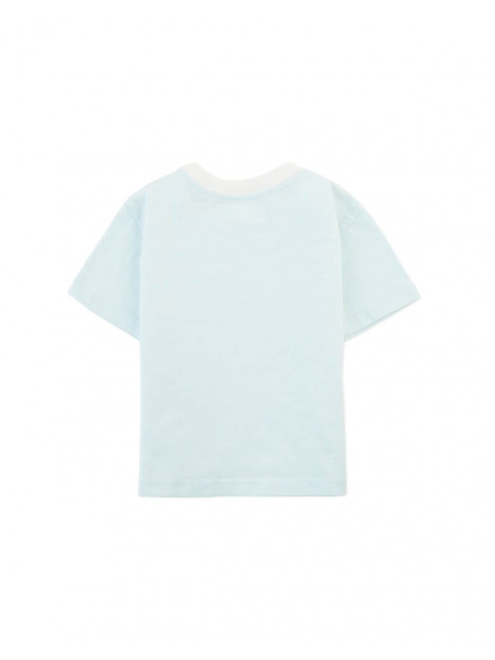 Baby Adriel  Pocket Tee with Micro Stripes