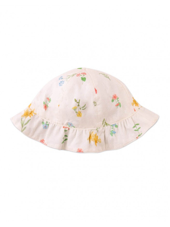 Vale Reversible Bucket Hat With Ruffled Brim