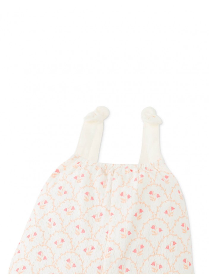 Baby Ramona Thick Jersey Playsuit with Bows