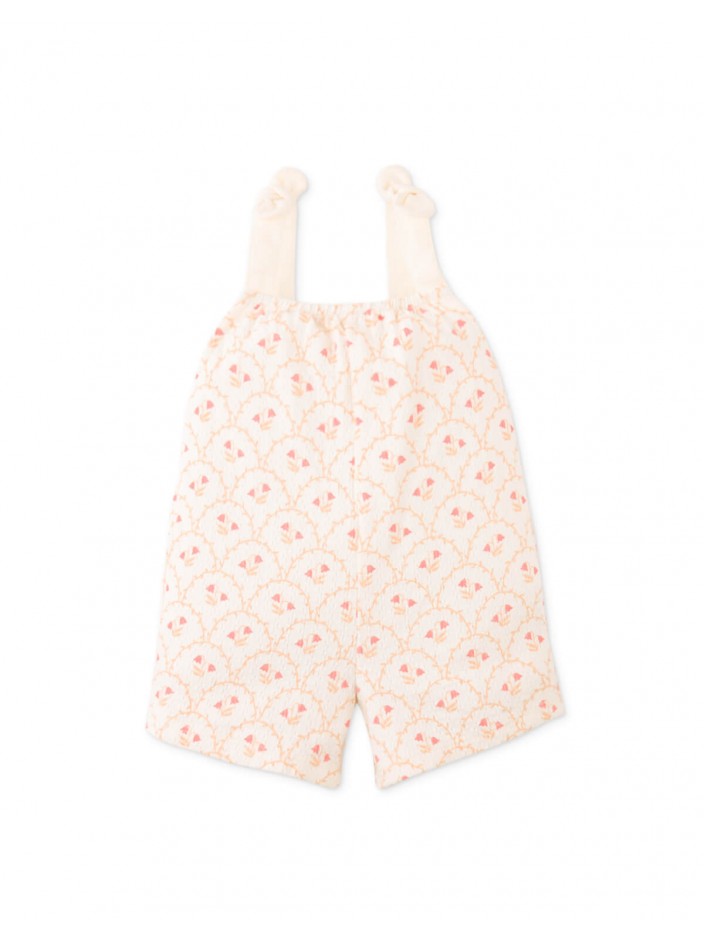 Baby Ramona Thick Jersey Playsuit with Bows