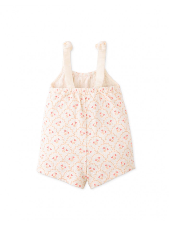 Baby Ramona Thick Jersey Playsuit with Bows