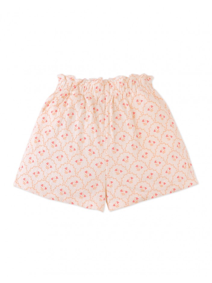 Erica Textured Paper-bag Waistline Shorts