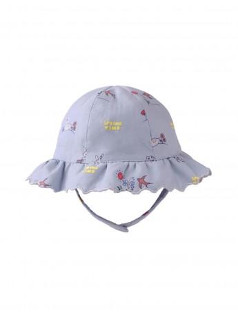 Baby Fraya Hat With Scallop Embroidery