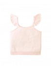 Georgina Knitted Blouse with Bullion Flower Embroidery